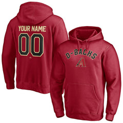 Arizona Diamondbacks Personalized Winning Streak Name & Number Pullover Hoodie - MLB