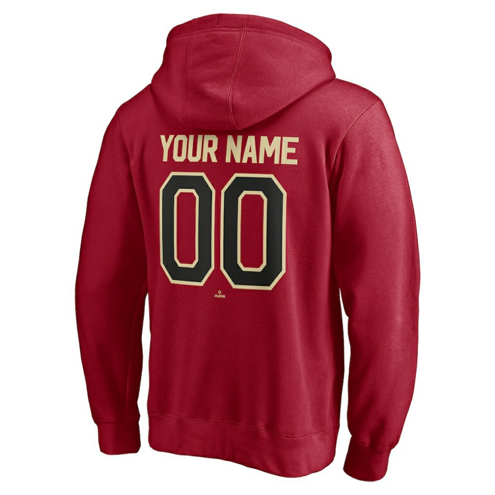 Arizona Diamondbacks Personalized Winning Streak Name & Number Pullover Hoodie - MLB