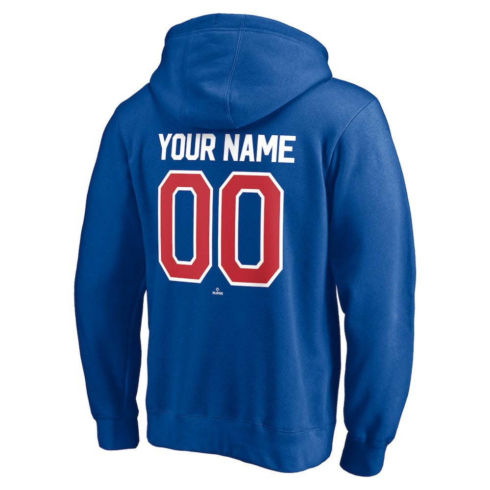 Chicago Cubs Personalized Winning Streak Name & Number Pullover Hoodie - MLB