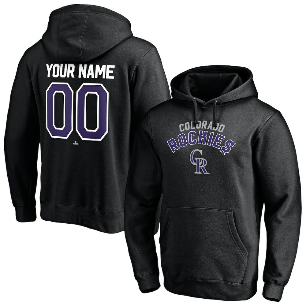 Colorado Rockies Personalized Winning Streak Name & Number Pullover Hoodie - MLB