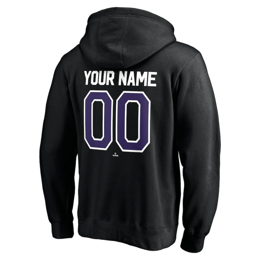 Colorado Rockies Personalized Winning Streak Name & Number Pullover Hoodie - MLB