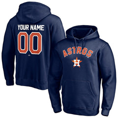 Houston Astros Personalized Winning Streak Name & Number Pullover Hoodie - MLB