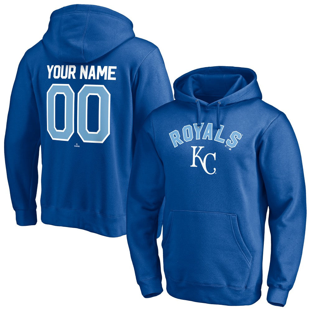 Kansas City Royals Personalized Winning Streak Name & Number Pullover Hoodie - MLB