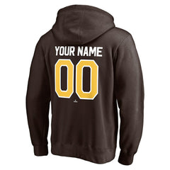 San Diego Padres Personalized Winning Streak Name & Number Pullover Hoodie - MLB