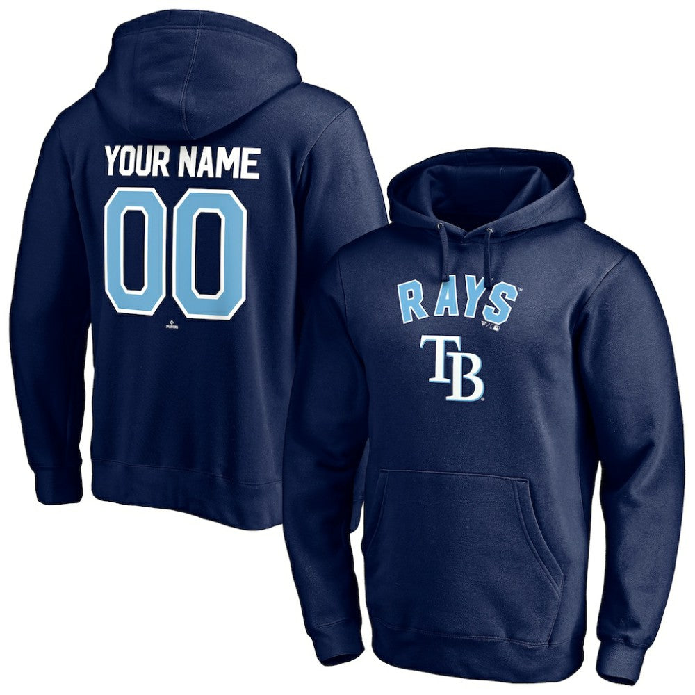 Tampa Bay Rays Personalized Winning Streak Name & Number Pullover Hoodie - MLB