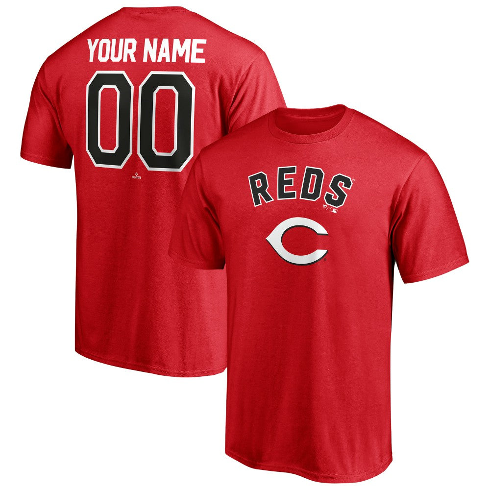 Cincinnati Reds Personalized Team Winning Streak Name & Number T-Shirt - MLB