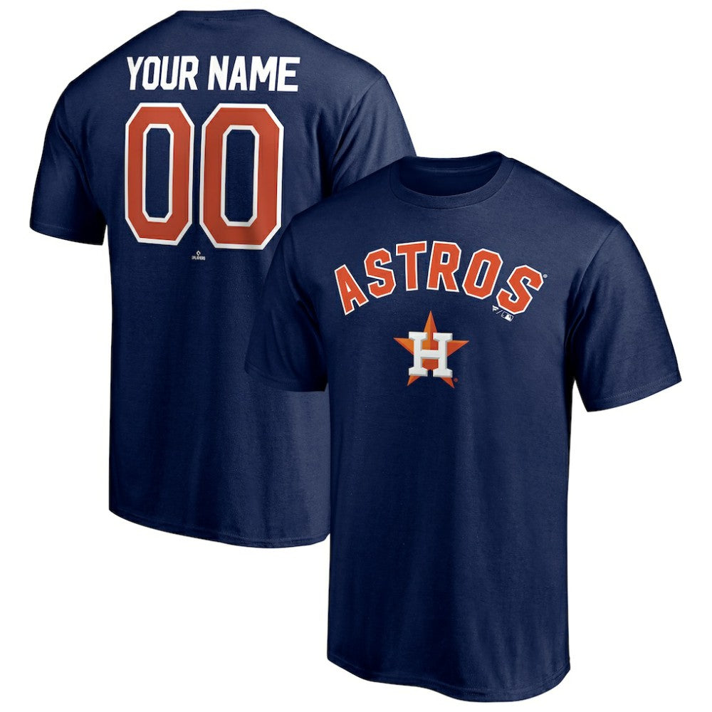 Houston Astros Personalized Team Winning Streak Name & Number T-Shirt - MLB
