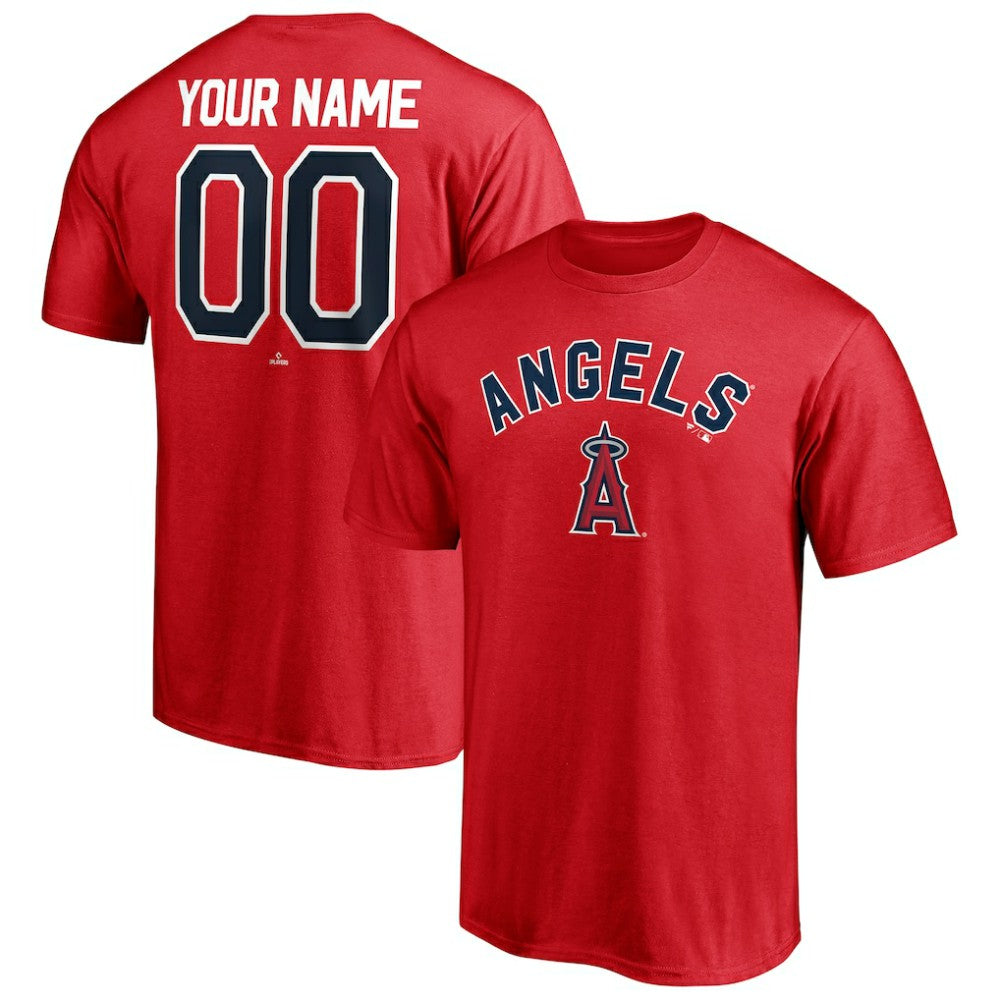 Los Angeles Angels Personalized Team Winning Streak Name & Number T-Shirt - MLB
