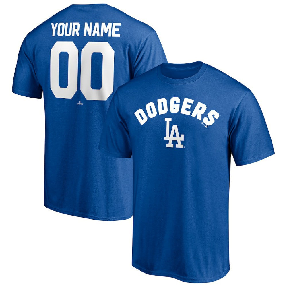 Los Angeles Dodgers Personalized Team Winning Streak Name & Number T-Shirt - MLB