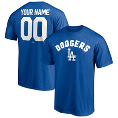 Los Angeles Dodgers Personalized Team Winning Streak Name & Number T-Shirt - MLB