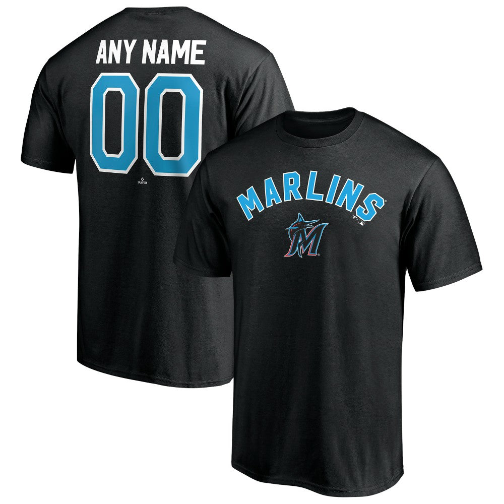Miami Marlins Personalized Team Winning Streak Name & Number T-Shirt - MLB