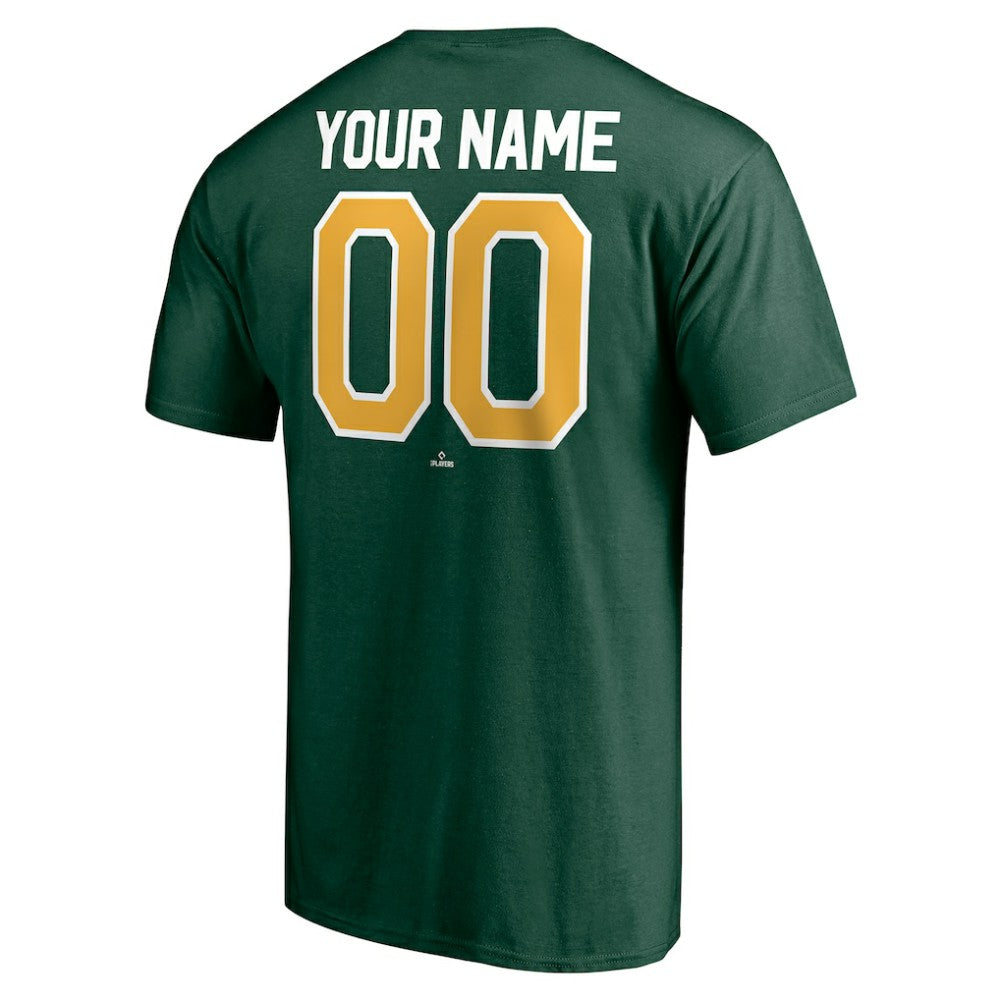 Athletics Personalized Team Winning Streak Name & Number T-Shirt - MLB