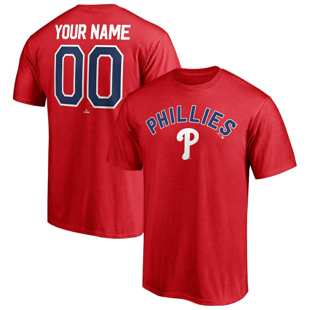 Philadelphia Phillies Personalized Team Winning Streak Name & Number T-Shirt - MLB