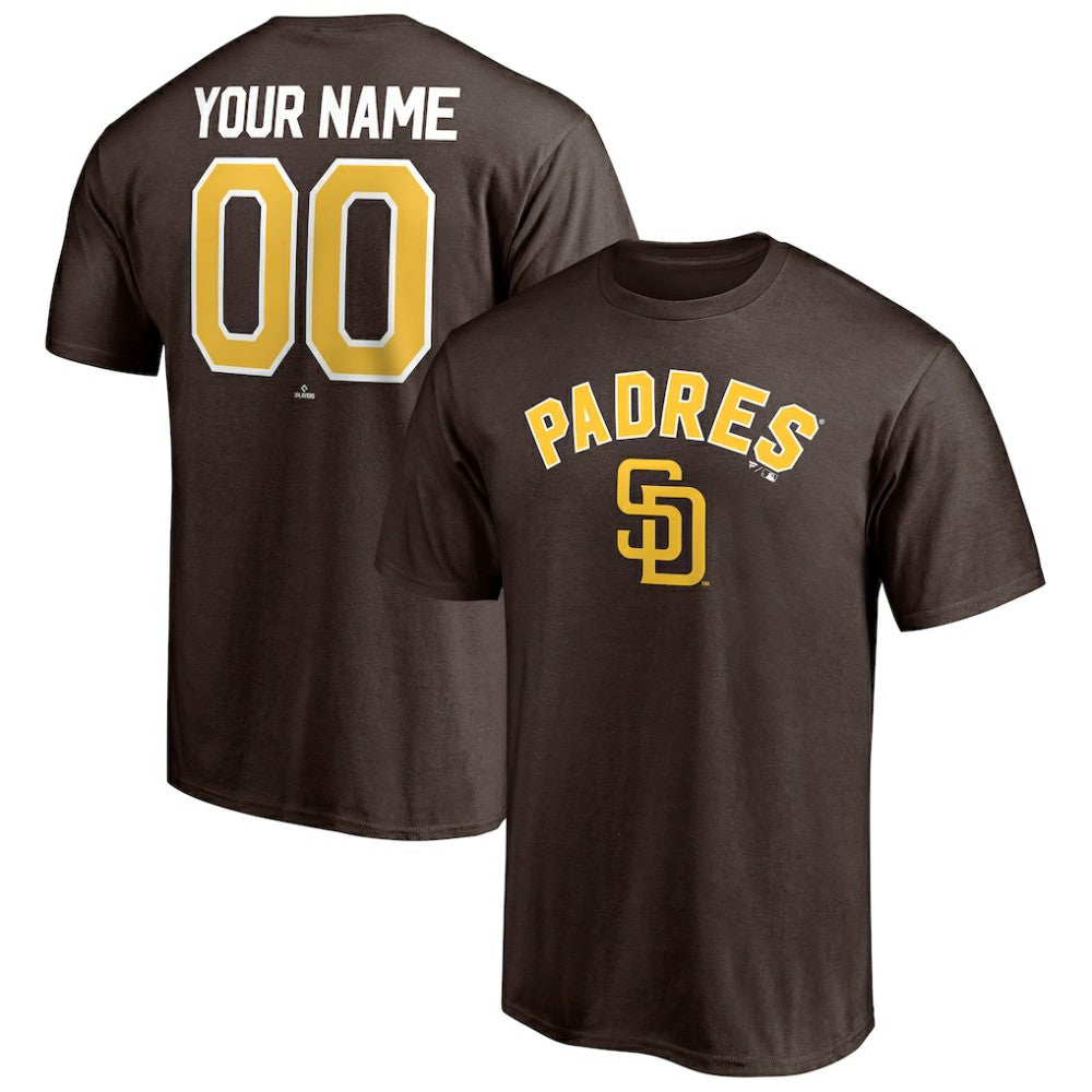 San Diego Padres Personalized Team Winning Streak Name & Number T-Shirt - MLB