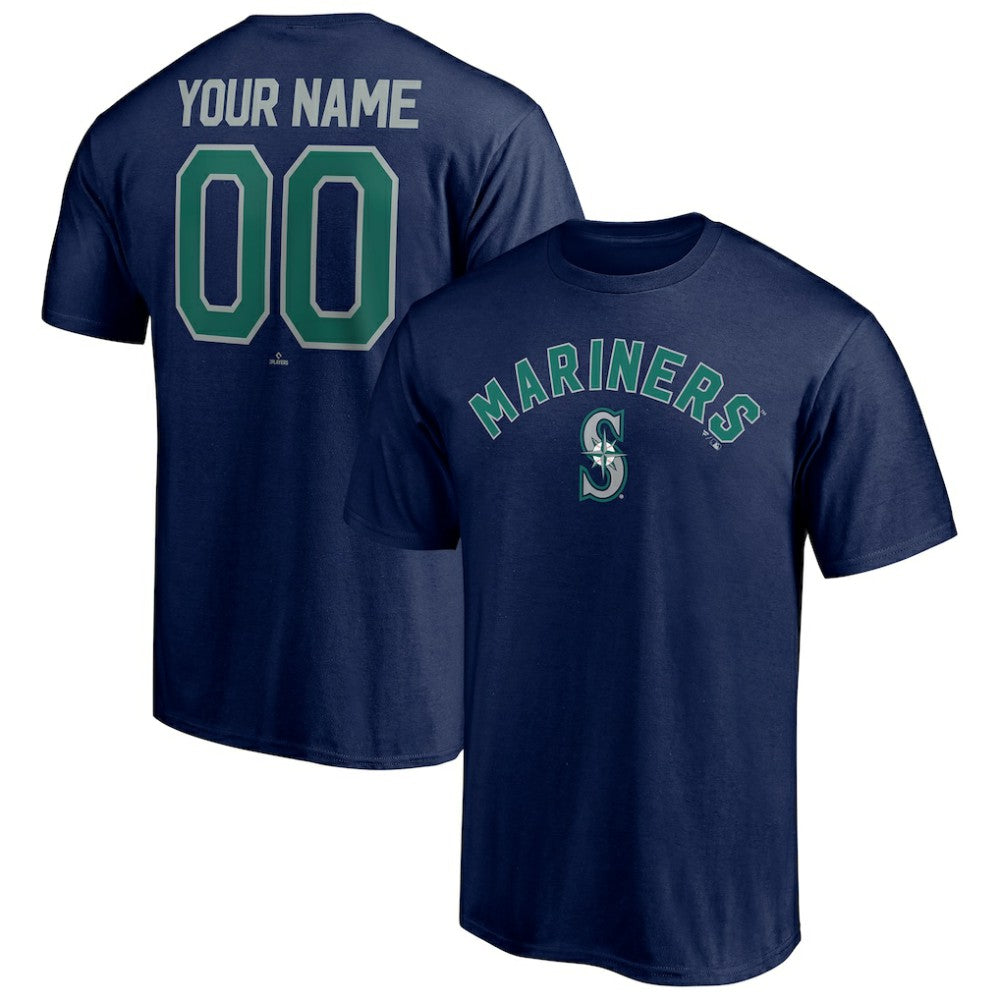 Seattle Mariners Personalized Team Winning Streak Name & Number T-Shirt - MLB