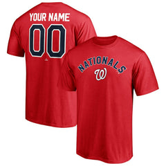 Washington Nationals Personalized Team Winning Streak Name & Number T-Shirt - MLB