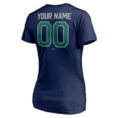 Seattle Mariners Women's Personalized Winning Streak Name & Number V-Neck T-Shirt - MLB