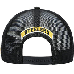 Pittsburgh Steelers New Era Shade Trucker 9FIFTY Snapback Hat Black | NFL