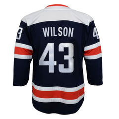 Tom Wilson Washington Capitals Youth 2020/21 Alternate Premier Player Jersey - Navy - NHL