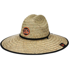 Cincinnati Bengals New Era NFL Training Camp Straw Lifeguard Hat Natural | NFL