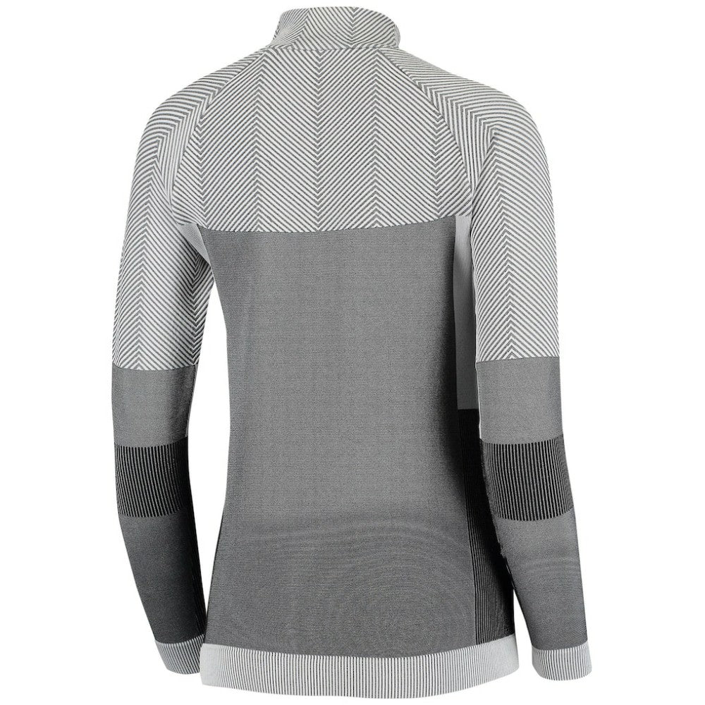 Chicago Cubs Levelwear Women's Verse Asymmetrical Raglan Tri-Blend Quarter-Zip Jacket - MLB