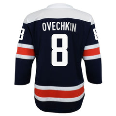 Alexander Ovechkin Washington Capitals Youth 2020/21 Alternate Replica Player Jersey - Navy - NHL