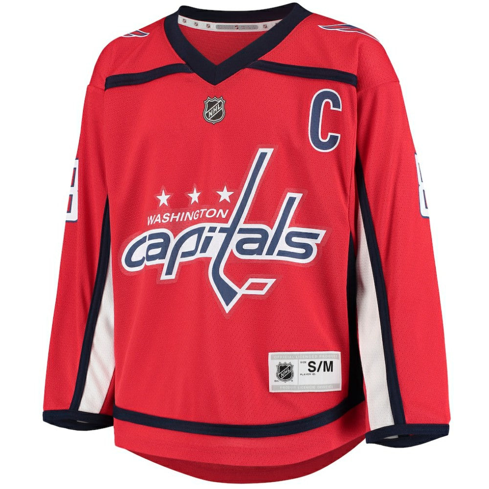 Alexander Ovechkin Washington Capitals Youth Home Replica Player Jersey - Red - NHL