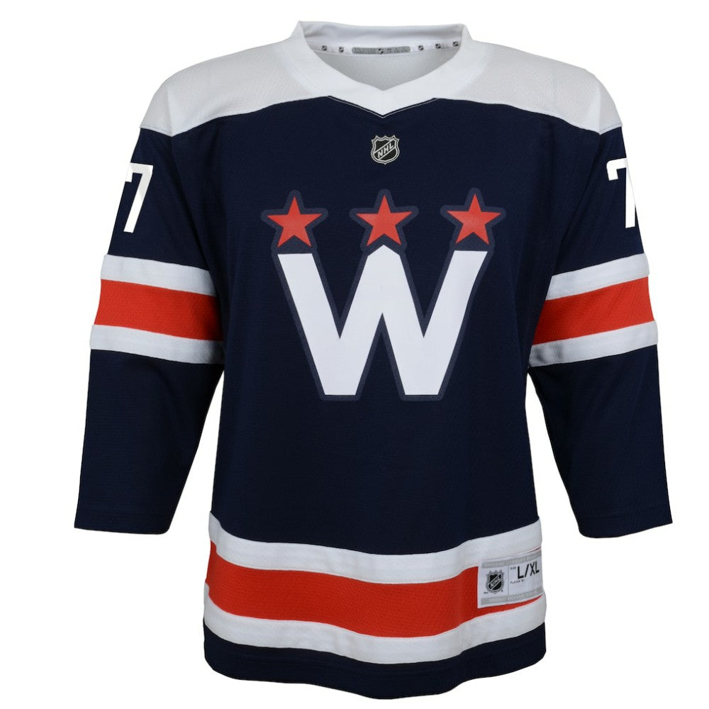TJ Oshie Washington Capitals Youth 2020/21 Alternate Replica Player Jersey - Navy - NHL