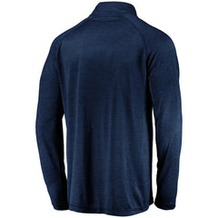 Seattle Kraken Fanatics Primary Logo Quarter-Zip Pullover Fleece Jacket - Navy - NHL