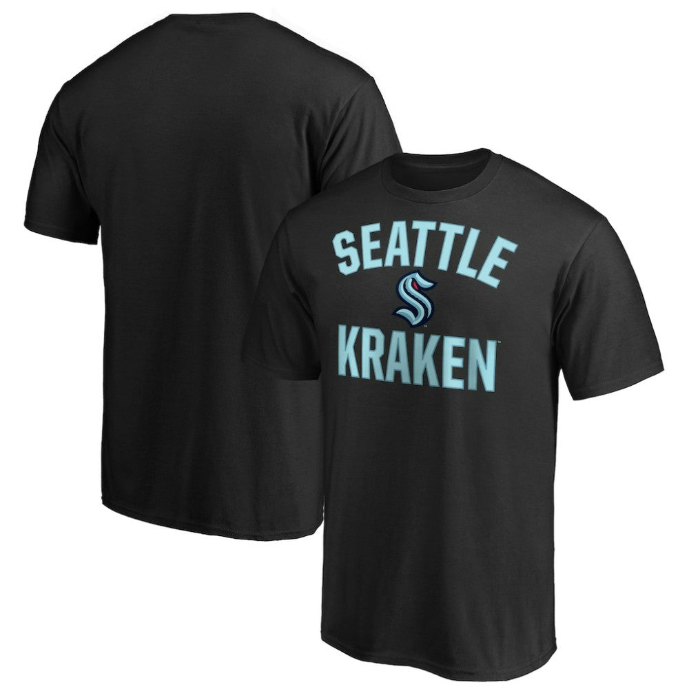 Seattle Kraken Fanatics Victory Arch T-Shirt - Black - NHL
