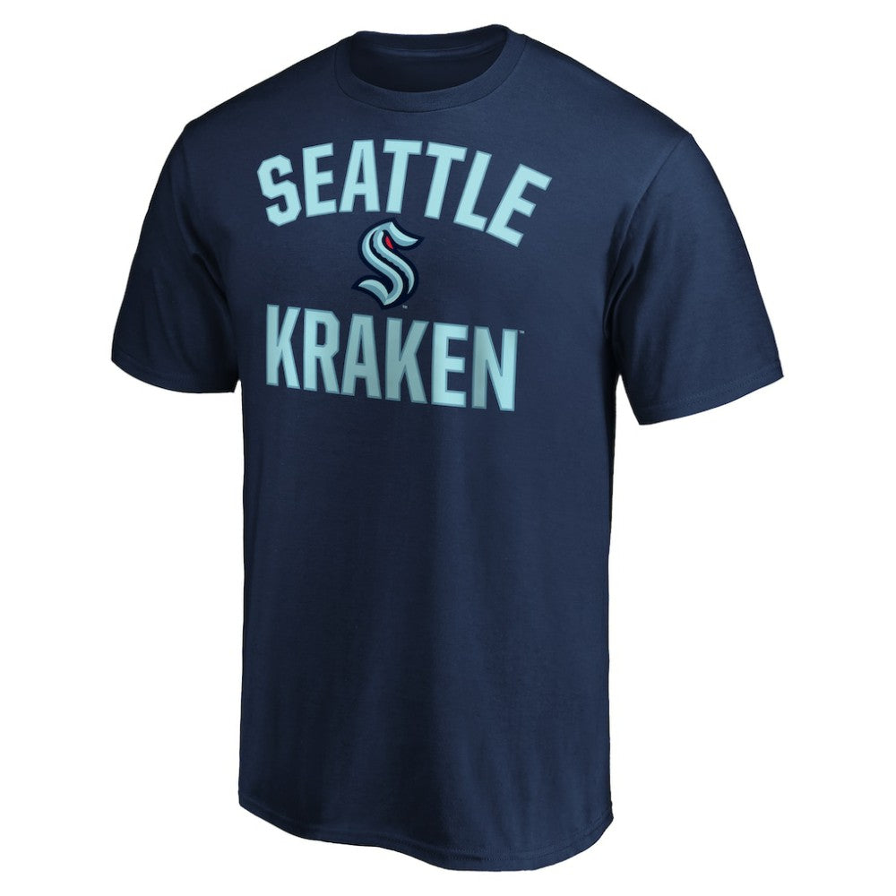 Seattle Kraken Fanatics Victory Arch T-Shirt - Navy - NHL