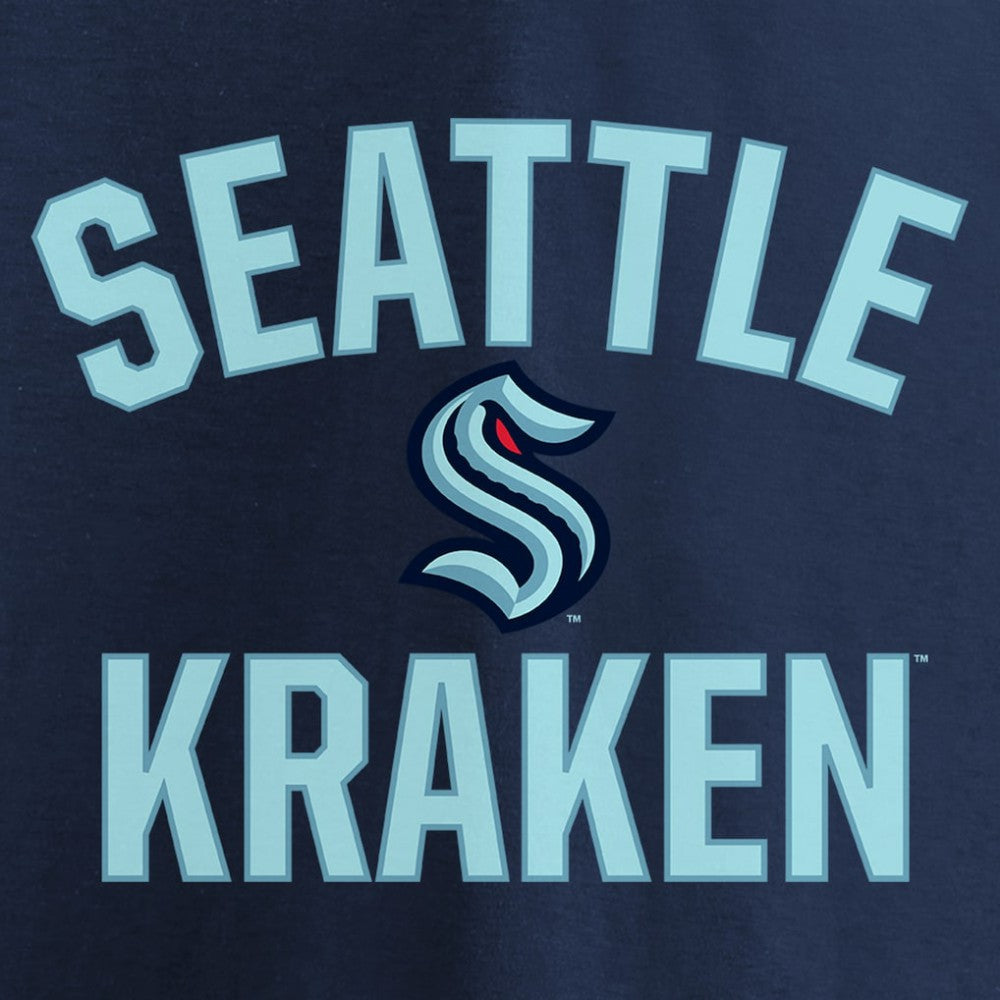 Seattle Kraken Fanatics Victory Arch T-Shirt - Navy - NHL