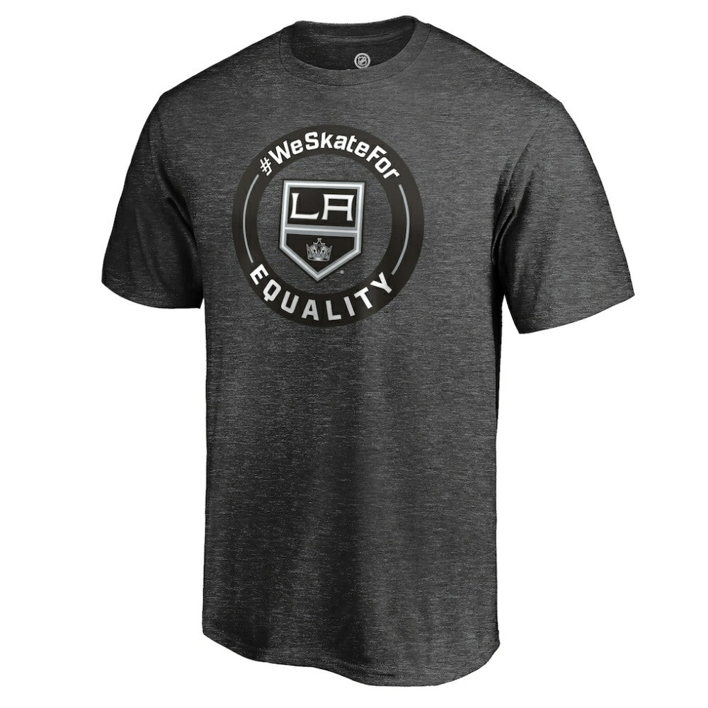 Los Angeles Kings #WeSkateFor T-Shirt - Heather Gray - NHL