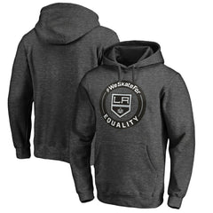 Los Angeles Kings #WeSkateFor Pullover Hoodie - Heather Gray - NHL