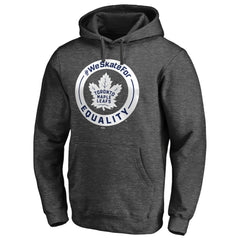 Toronto Maple Leafs #WeSkateFor Pullover Hoodie - Heather Gray - NHL