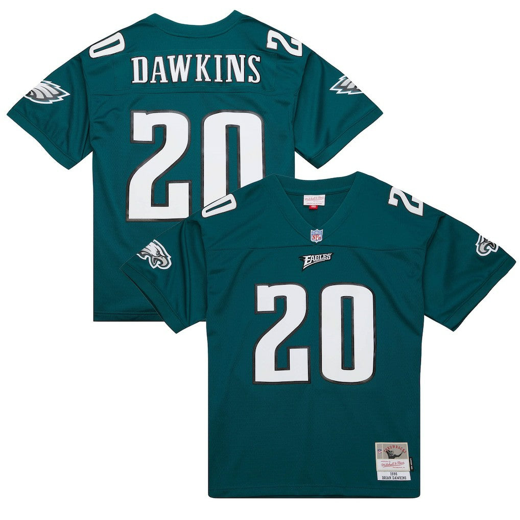 Brian Dawkins Philadelphia Eagles Legacy Replica Jersey Green | Mitchell & Ness