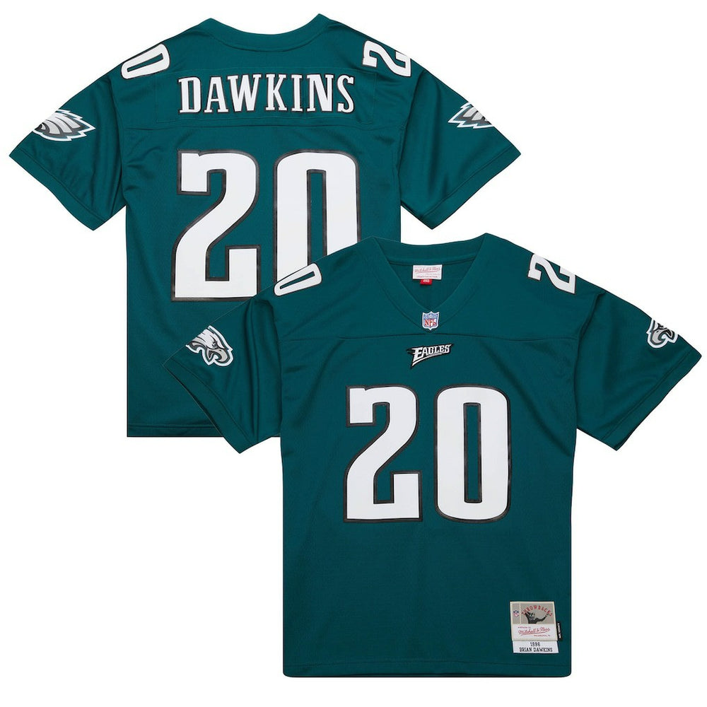 Brian Dawkins Philadelphia Eagles Legacy Replica Jersey Green | Mitchell & Ness