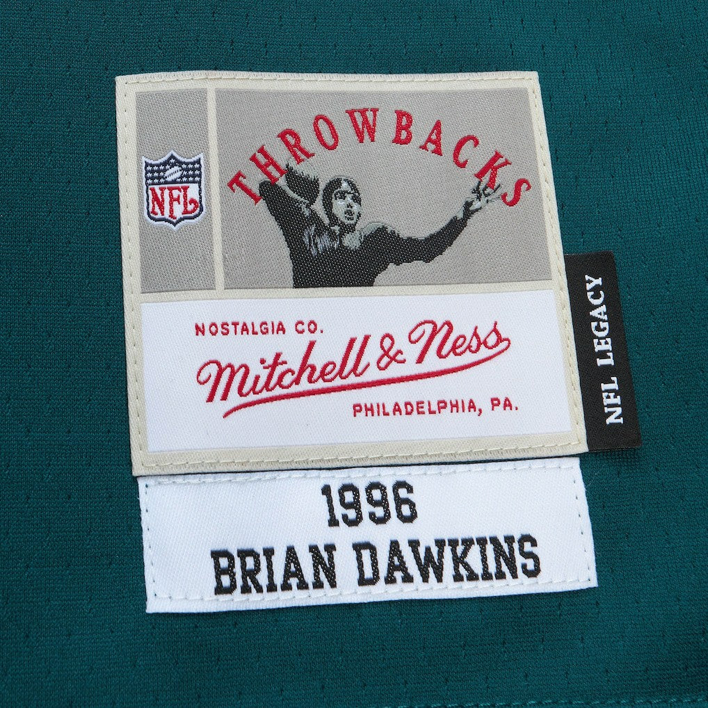Brian Dawkins Philadelphia Eagles Legacy Replica Jersey Green | Mitchell & Ness