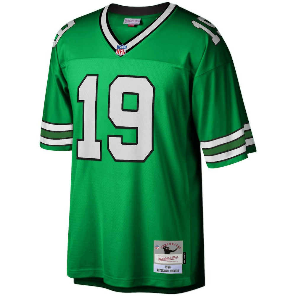 Keyshawn Johnson New York Jets Legacy Replica Jersey Kelly Green | Mitchell & Ness
