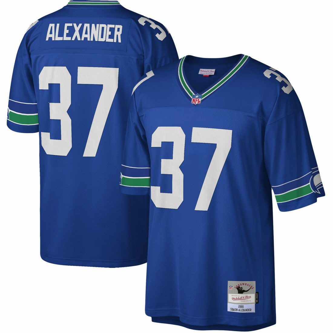 Shaun Alexander Seattle Seahawks Legacy Replica Jersey Royal | Mitchell & Ness