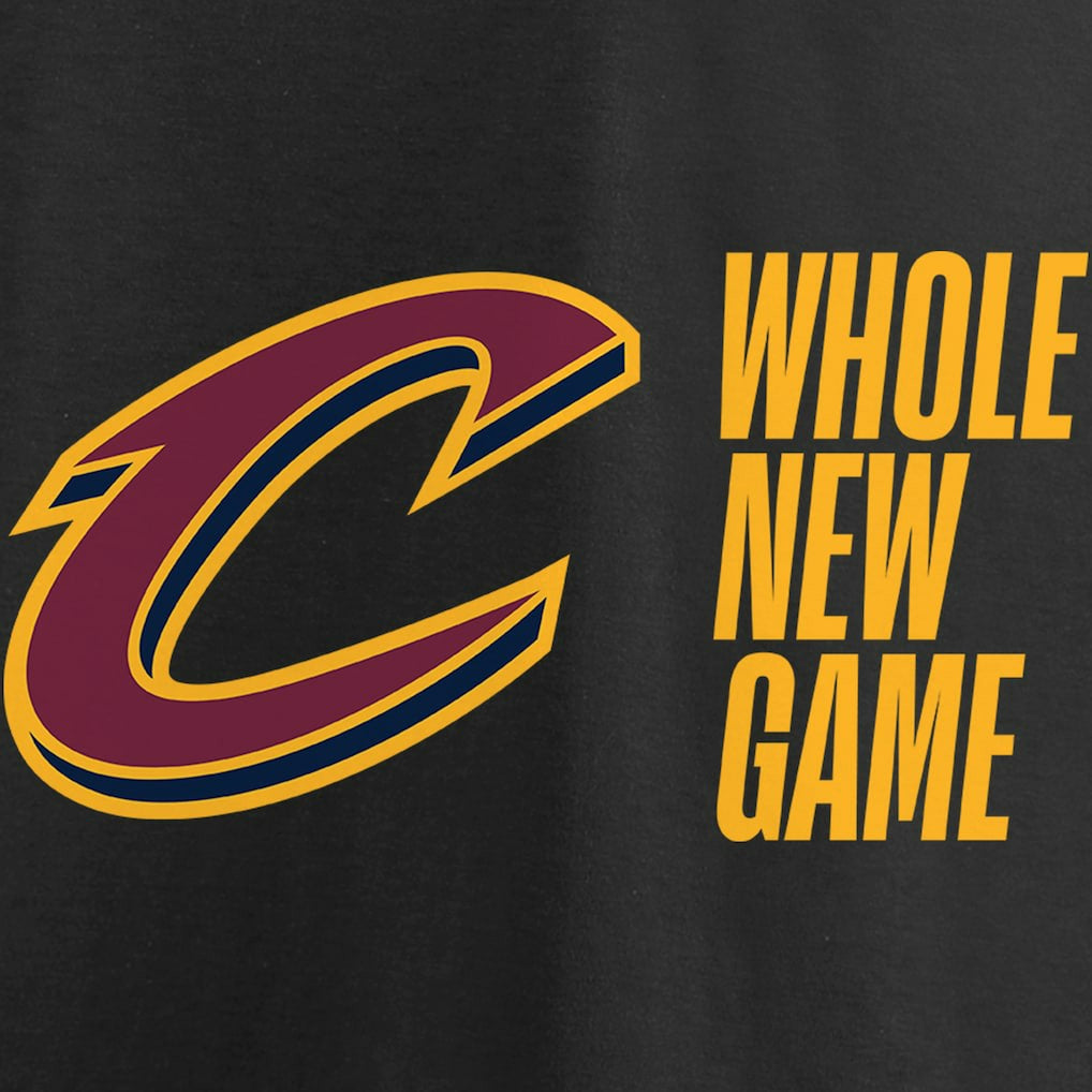 Cleveland Cavaliers Whole New Game Team T-Shirt Black - NBA