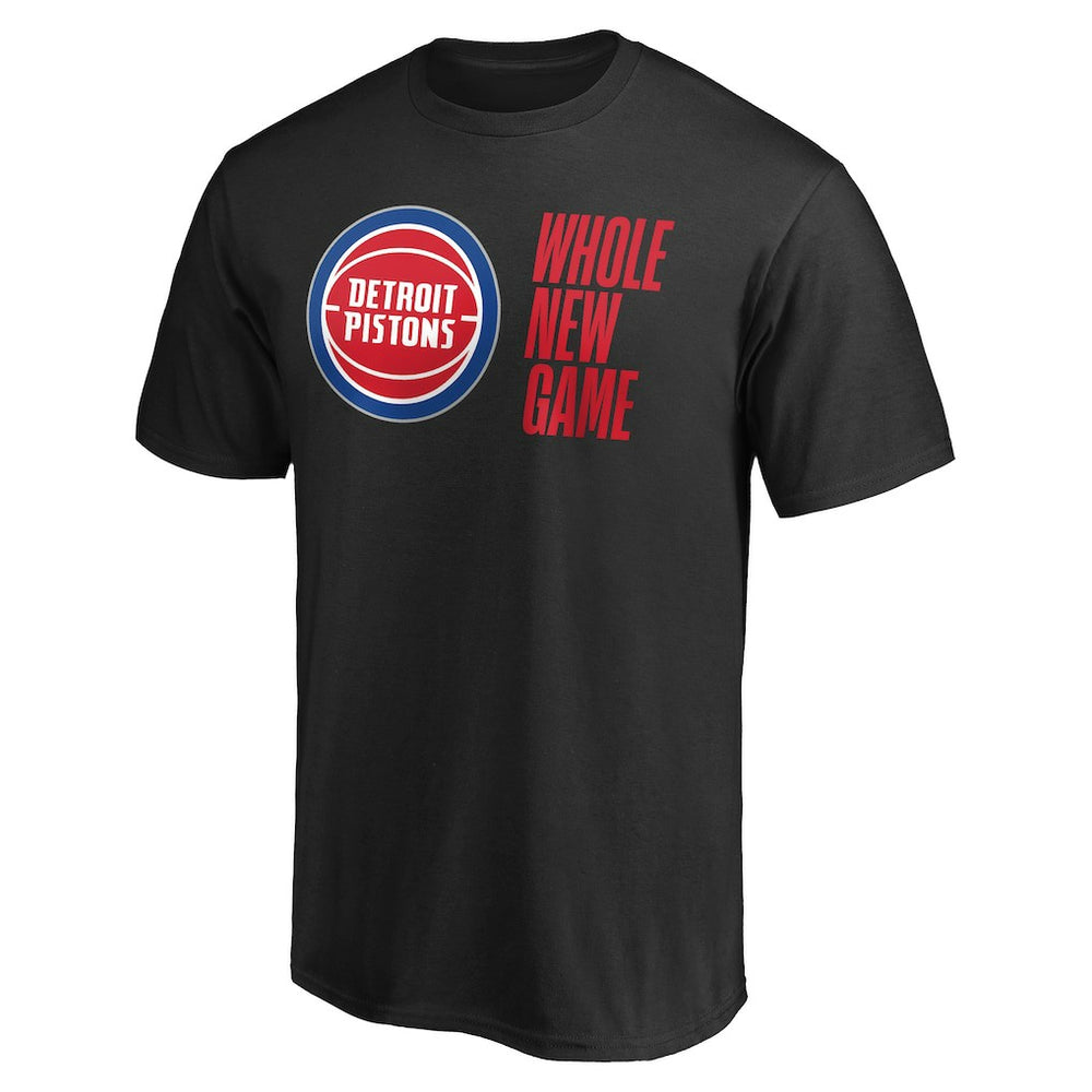 Detroit Pistons Whole New Game Team T-Shirt Black - NBA