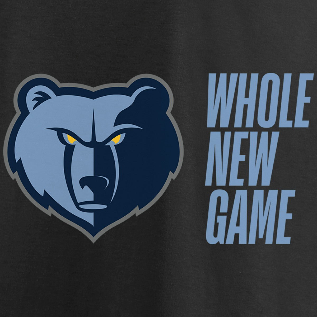 Memphis Grizzlies Whole New Game Team T-Shirt Black - NBA