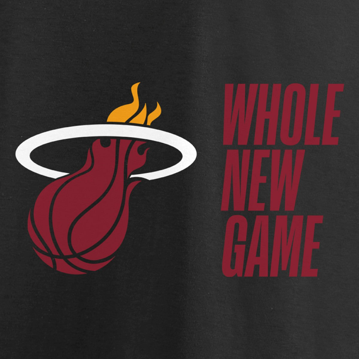 Miami Heat Whole New Game Team T-Shirt Black - NBA