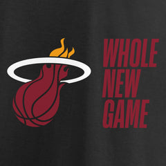 Miami Heat Whole New Game Team T-Shirt Black - NBA