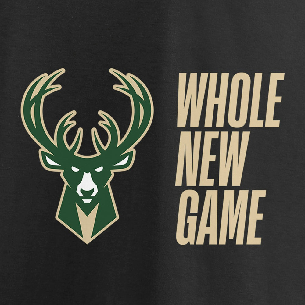 Milwaukee Bucks Whole New Game Team T-Shirt Black - NBA