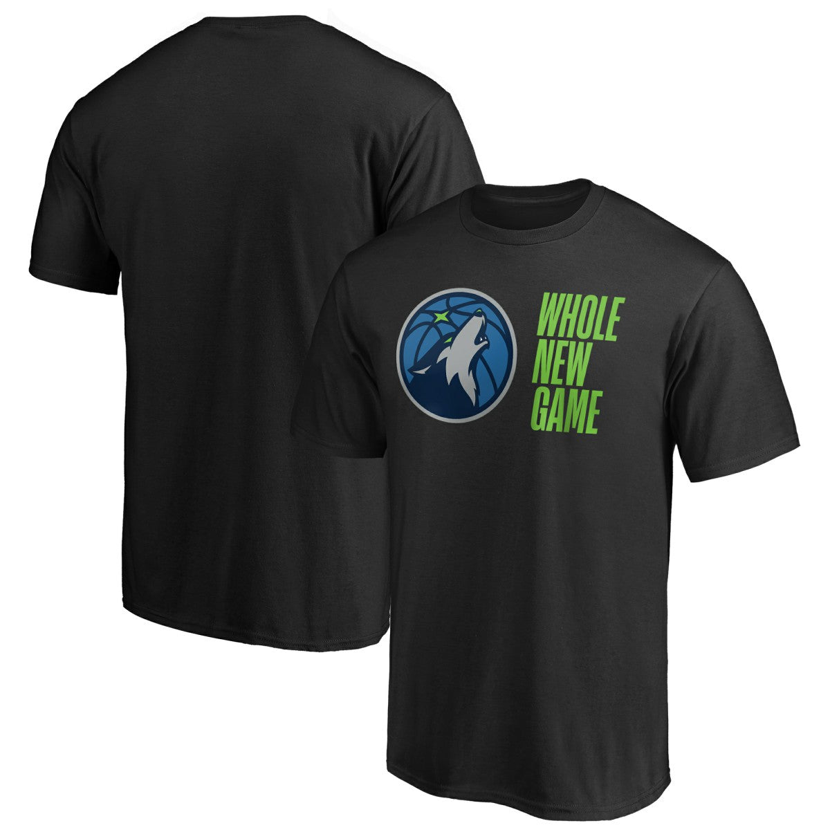 Minnesota Timberwolves Whole New Game Team T-Shirt Black - NBA