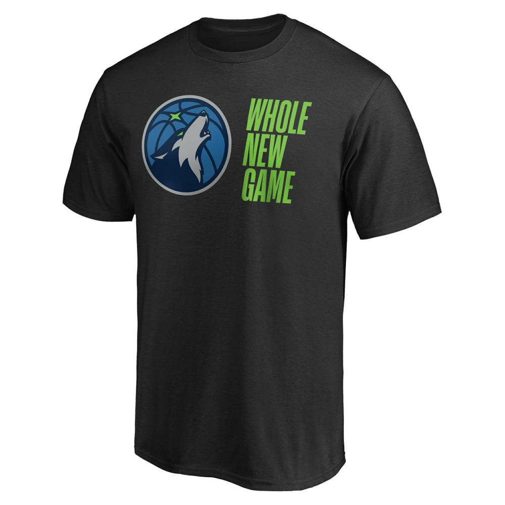 Minnesota Timberwolves Whole New Game Team T-Shirt Black - NBA