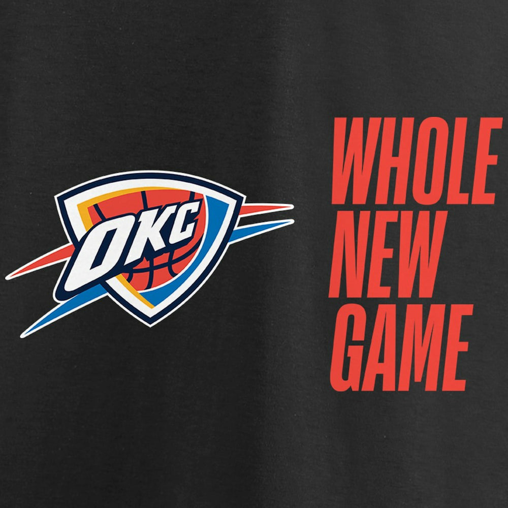 Oklahoma City Thunder Whole New Game Team T-Shirt Black - NBA