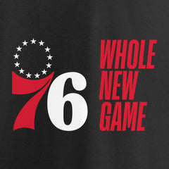 Philadelphia 76ers Whole New Game Team T-Shirt Black - NBA